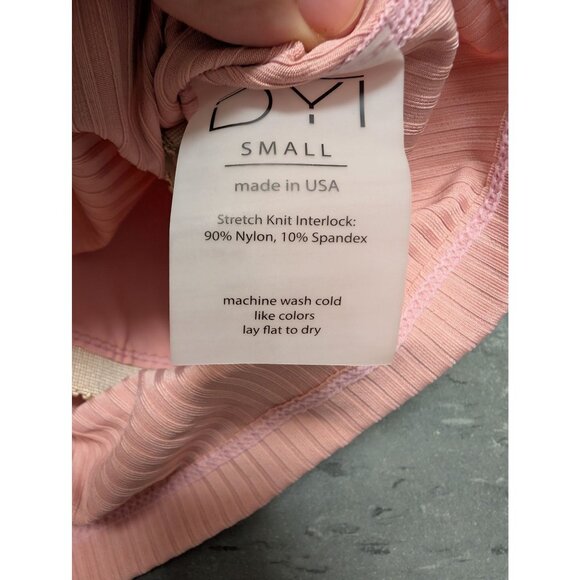 DYI Women's Performance Tank Top Mellow Rose Size Small - Picture 5 of 7